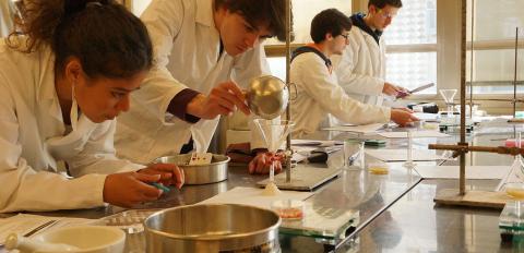 Etudiants en TP