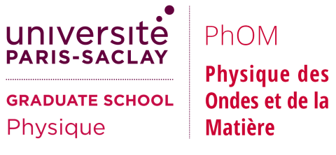 logo axe PhOM Physique des Ondes et de la Matière