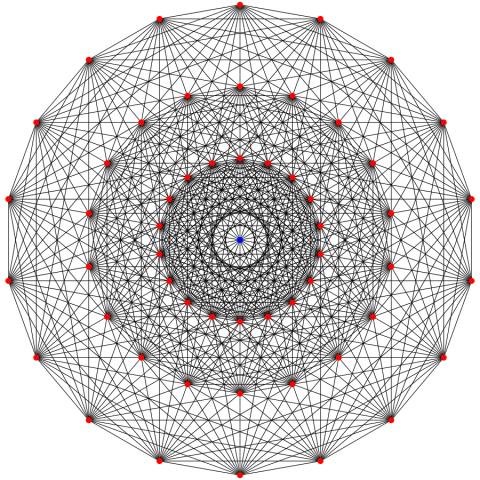 Graphe d'une algèbre de Lie e7