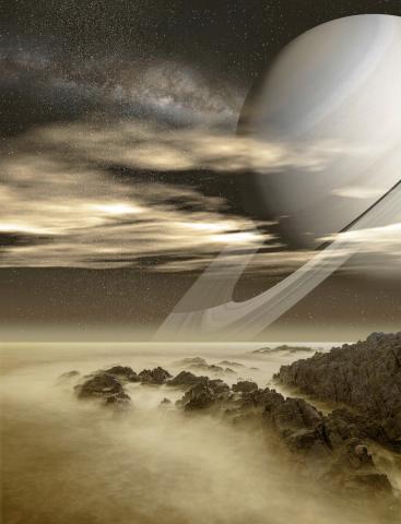 Titan the biggest Saturn's moon