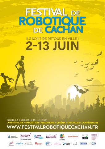 affiche festival robotique 2022