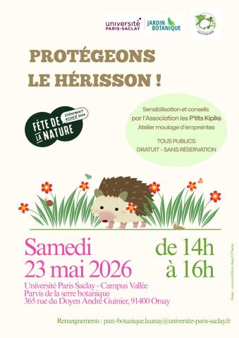 Protégeons le hérisson !