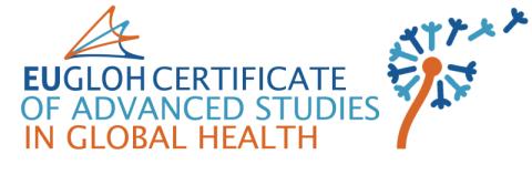 Certificat d'Études Avancées en Santé Globale EUGLOH