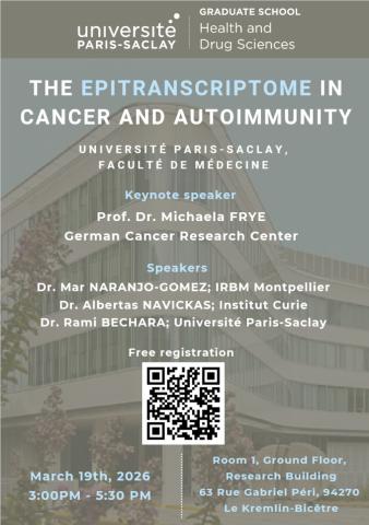 Colloque “The Epitranscriptome in Cancer and Autoimmunity”