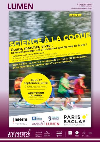 SCIENCE À LA COQUE : Courir, marcher, vivre : comment protéger ses articulations tout au long de la vie ?