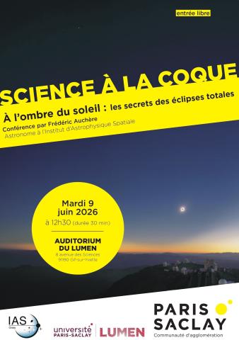 SCIENCE À LA COQUE : À l'ombre du soleil : les secrets des éclipses totales